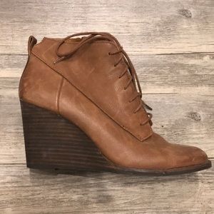 Lucky Brand Yoanna wedge booties